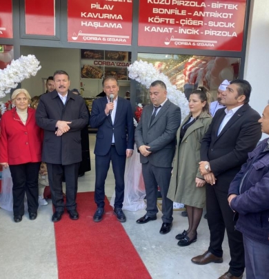 BAŞKAN ALBUZ AÇILIŞA KATILDI