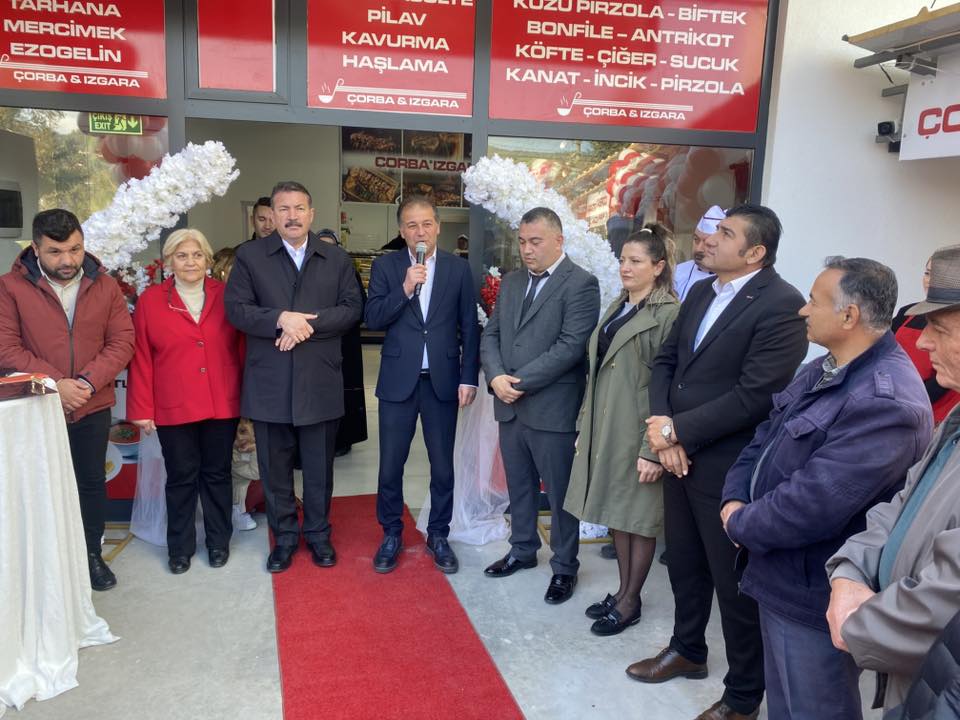 BAŞKAN ALBUZ AÇILIŞA KATILDI