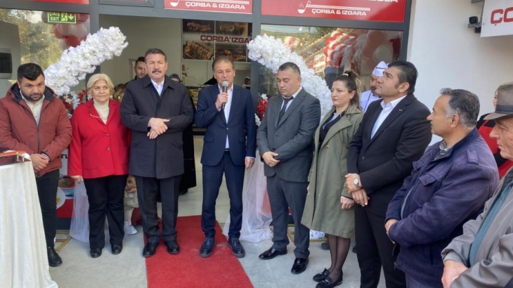 BAŞKAN ALBUZ AÇILIŞA KATILDI